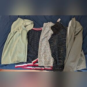 Lot Of 5 Size Large Women's Tops Pre-owned And New